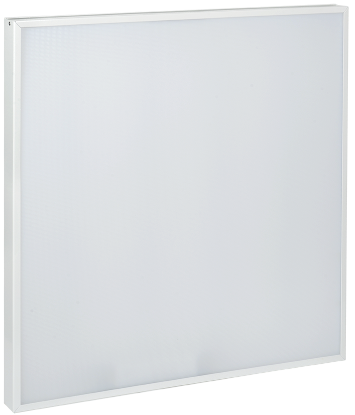 Iek LDVO0-6575-40-6500-K01 Светильник светодиодный ДВО 6575 595х595х25мм 40Вт 6500К равномерная засветка опал { люм.свет. 4х18 накладных или в потолок Армстронг}