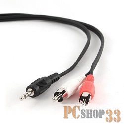 Кабель Bion Кабель аудио, джек3.5 / 2x RCA , 1.2м БионBNCCA-458