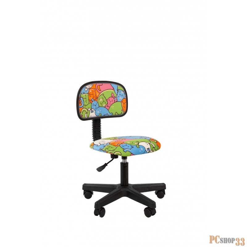 Кресло Chairman Kids 101 Россия ткань котики (чер.) (7032599)
