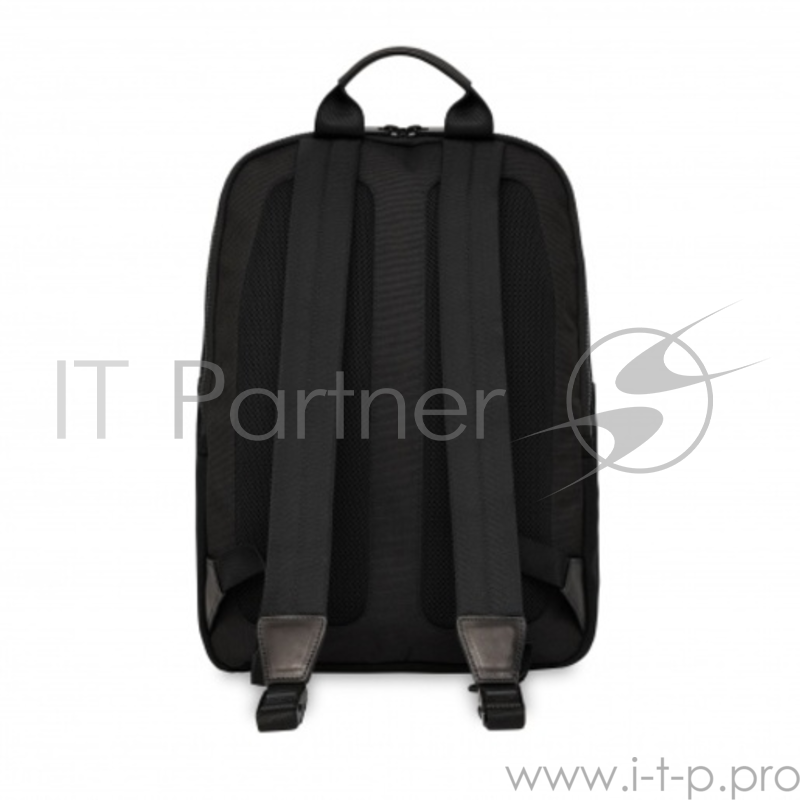 Рюкзак Knomo Christowe для ноутбука до 15. Материал канвас, кожа натуральная. Цвет черный.