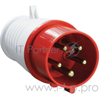 Iek PSR02-016-5 Вилка 015 3Р + РЕ+ N 16А 380В IP44 ИЭК
