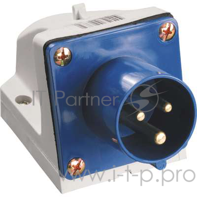 Iek PSR51-032-3 Вилка 523 стац.2Р + РЕ 32А 220В IP44 ИЭК