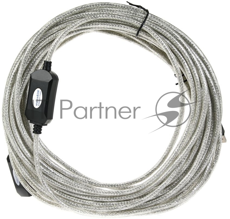 Кабель Aopen/Qust Кабель-адаптер USB2.0-repeater, удлинительный активный Am--Af 15м (ACU823-15M) 6938510851338