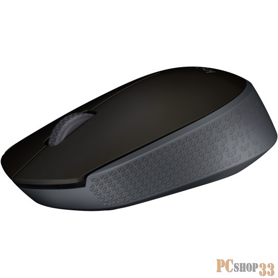 Оптическая мышь Logitech M171 910-004424, беспров., 2кн.+скр., серо-черный (USB)