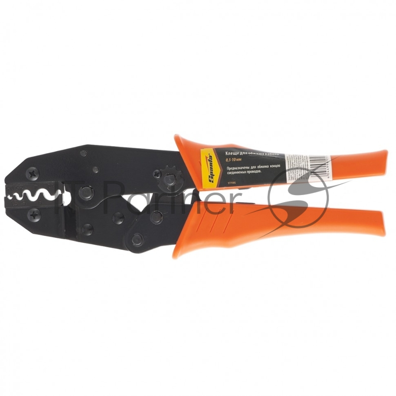 SPARTA Клещи,0,5–10 мм, для обжима электрокабеля//177105