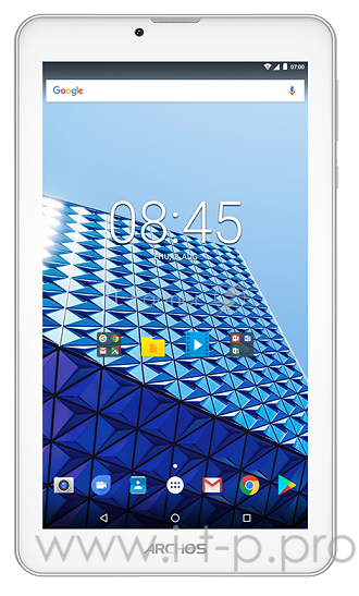 Планшетный компьютер Archos Core 70 3G 16GB RED 7''/1280x720 IPS/1GB/8GB/Mediatek MT8321+Mali 400/3G WiFi BT MicroSD/2500mAh/Android 7.0 Nougat