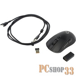 Оптическая мышь Logitech G403 Prodigy Wireless 910-004817, беспров., 5кн.+скр., черный (USB)