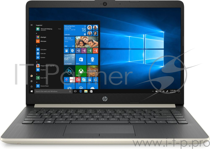 Ноутбук HP 14-dk0017ur Ryzen 7 3700U/8Gb/SSD512Gb/AMD Radeon Rx Vega 10/14/IPS/FHD (1920x1080)/Windows 10/gold/WiFi/BT/Cam