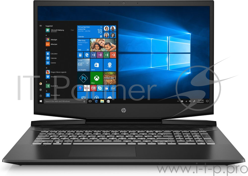 Ноутбук HP Pavilion Gaming 17-cd0000ur Core i5 9300H/8Gb/1Tb/nVidia GeForce GTX 1050 3Gb/17.3/IPS/FHD (1920x1080)/Windows 10/black/WiFi/BT/Cam