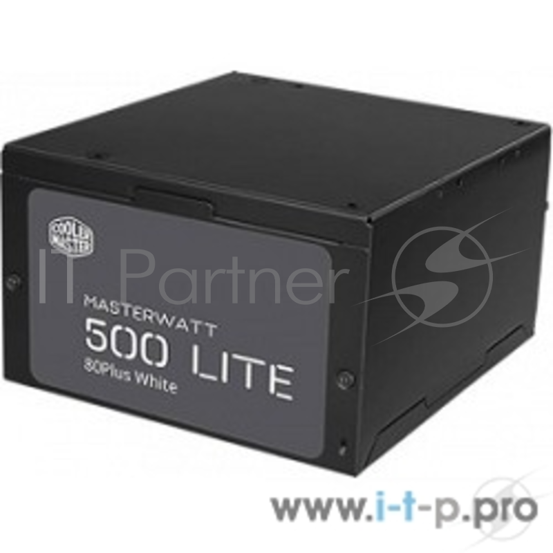 Блок питания Cooler Master MasterWatt Lite 500W (MPX-5001-ACABW-EU) ATX, 120mm, 6xSATA, 2xPCI-E(6+2), APFC, 80+
