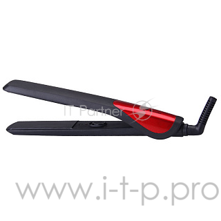 ВАСИЛИСА ПВ2-25 (щипцы-выпрямление) черный с красным(Макс. мощность 25 Вт. Макс. температура нагрева 180°С. Корпус из термостойкого пластика. Пластины с керамич. покрытием. Плоский нагреват. элемент, обеспечивающий равномерный нагрев пластин. Свет. и