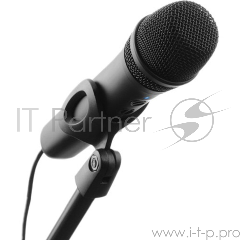 Ручной электретный USB-микрофон IK Multimedia iRig Mic HD 2 для устройств на базе iOS и MAC.