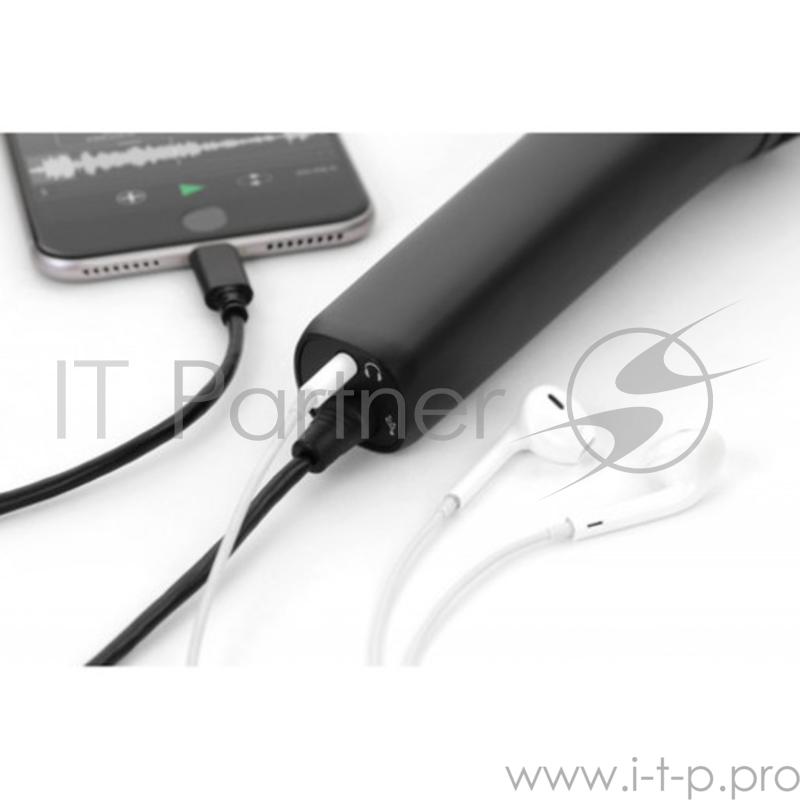 Ручной электретный USB-микрофон IK Multimedia iRig Mic HD 2 для устройств на базе iOS и MAC.