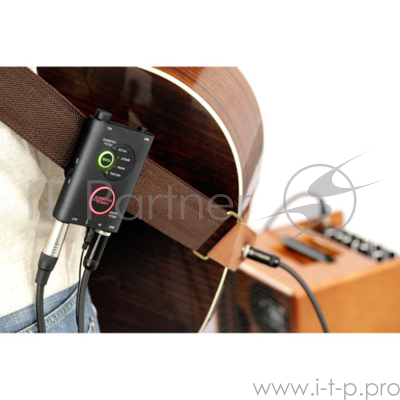 Цифровая микрофонная система IK Multimedia iRig Acoustic Stage для акустической гитары.