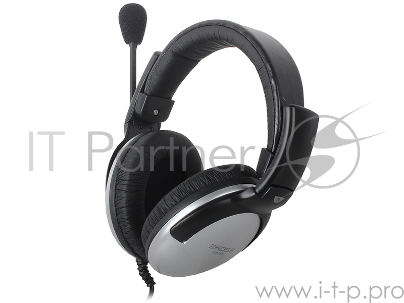 Наушники KOSS SB-45 {Гарнитура, закрытого типа с электретным микрофоном и VC,част. 18-20000 Гц,импеданс 100 Ом, чувствительность 103 дБ, шнур 2,4м}