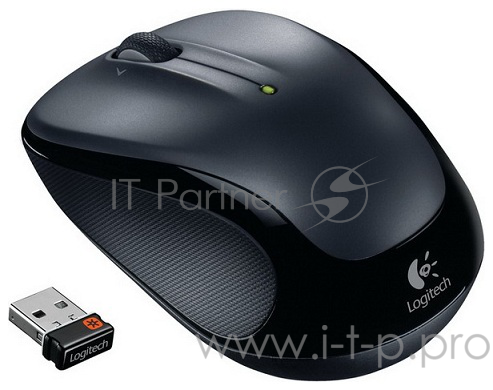Оптическая мышь Logitech M325 910-002142, беспров., 2кн.+скр., серо-черный (USB)