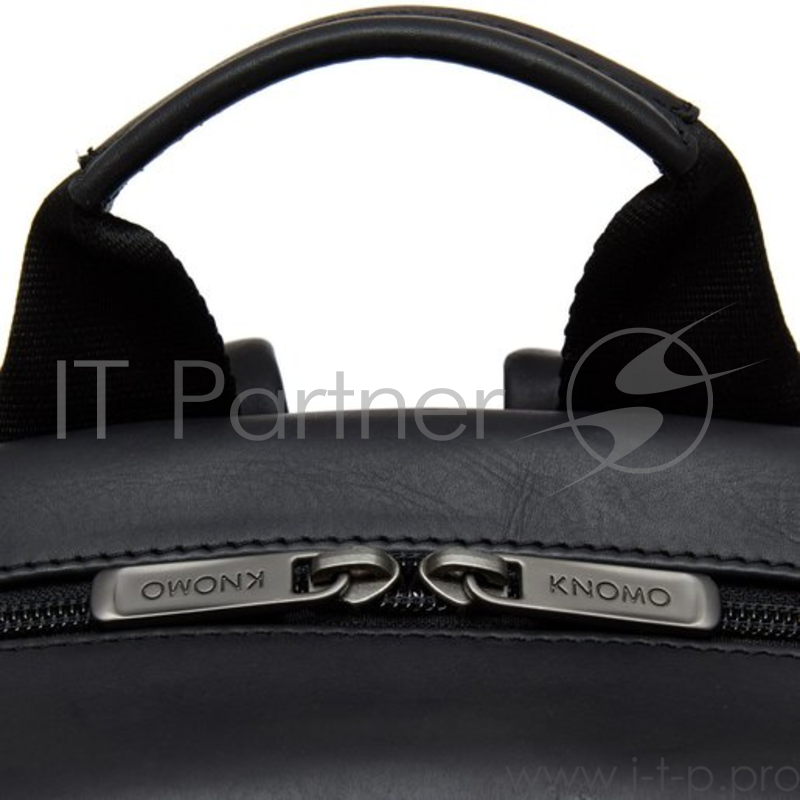 Рюкзак Knomo Albion для ноутбука до 15. Материал кожа натуральная. Цвет черный.