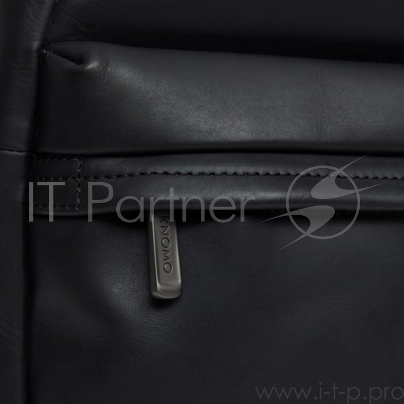 Рюкзак Knomo Albion для ноутбука до 15. Материал кожа натуральная. Цвет черный.