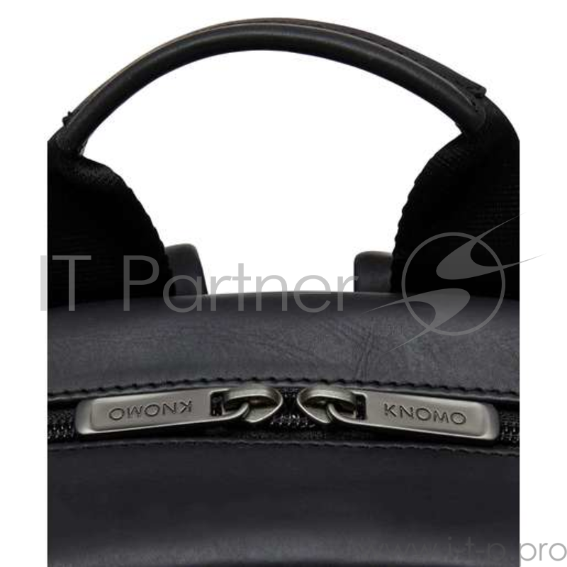 Рюкзак Knomo Albion для ноутбука до 15. Материал кожа натуральная. Цвет черный.