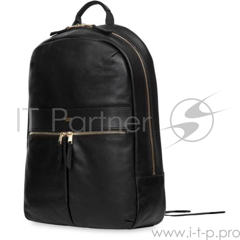 Рюкзак Knomo Beaux для ноутбука до 14 дюймов. Материал кожа натуральная. Цвет черный.