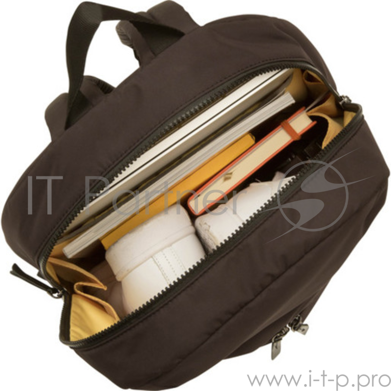 Рюкзак Knomo Berlin для ноутбука до 15. Материал полиэстер, кожа натуральная. Цвет черный.