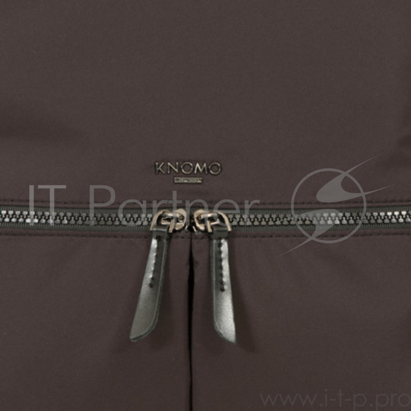 Рюкзак Knomo Berlin для ноутбука до 15. Материал полиэстер, кожа натуральная. Цвет черный.