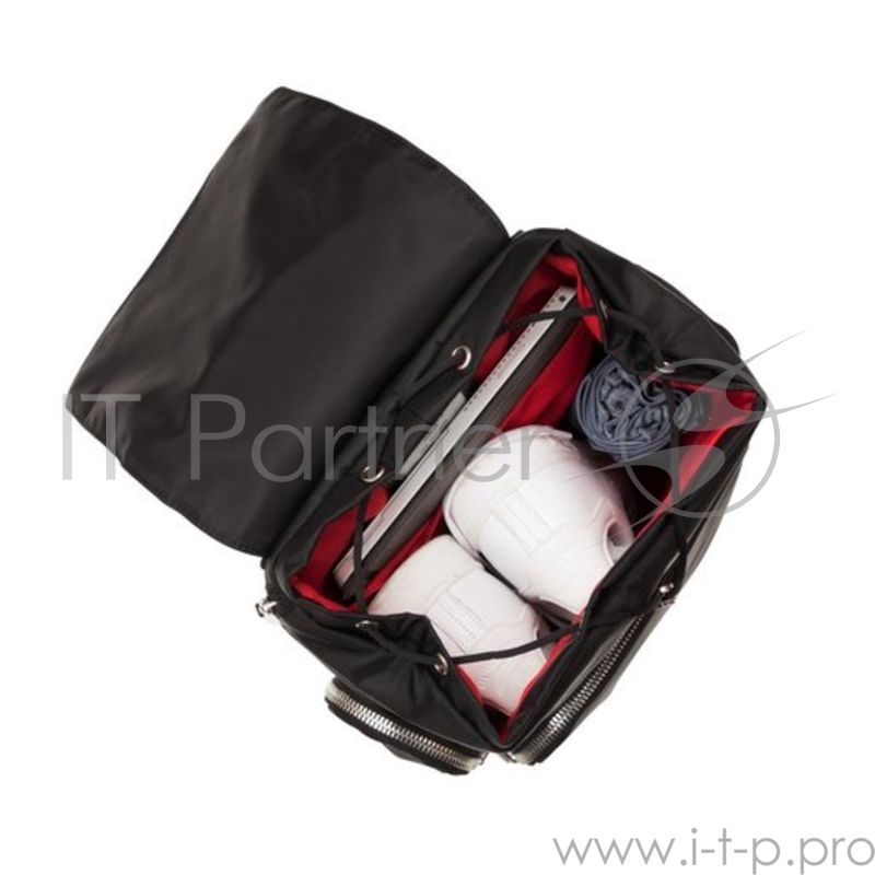 Рюкзак Knomo Clifford Rucksack для ноутбука до 13 дюймов. Материал нейлон, кожа натуральная. Цвет черный.