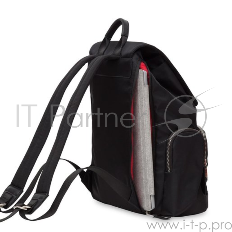 Рюкзак Knomo Clifford Rucksack для ноутбука до 13 дюймов. Материал нейлон, кожа натуральная. Цвет черный.