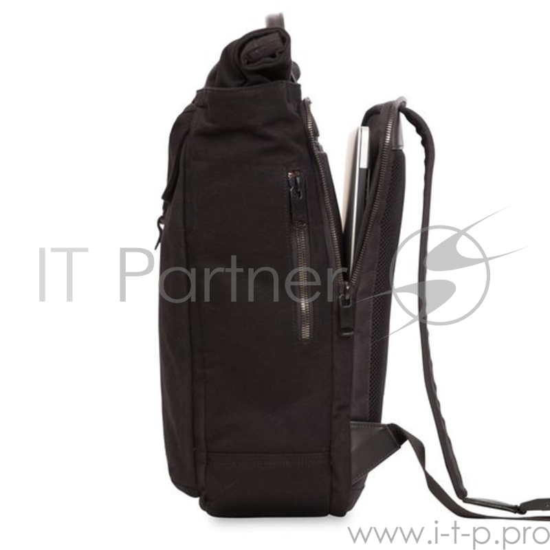 Рюкзак Knomo Novello для ноутбука до 15. Материал канвас. Цвет черный.