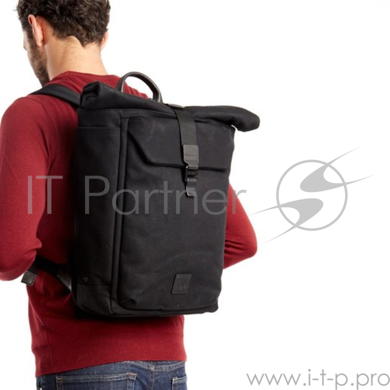 Рюкзак Knomo Novello для ноутбука до 15. Материал канвас. Цвет черный.