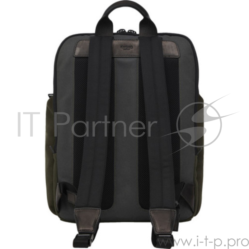 Рюкзак Knomo Thurloe для ноутбука до 15. Материал канвас. Цвет темно-зеленый.