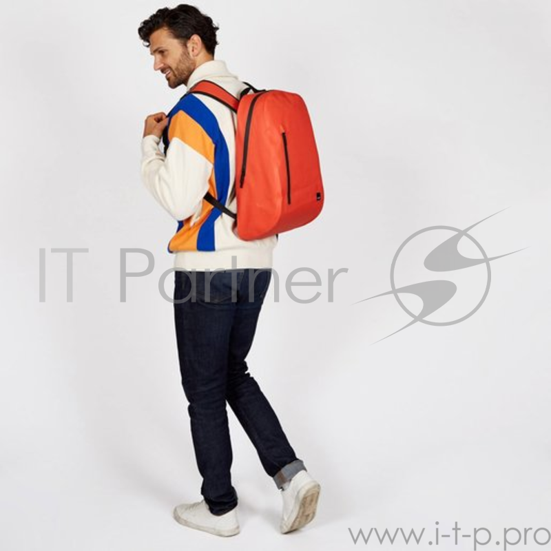 Рюкзак водозащитный Knomo Harpsden для ноутбука до 14. Материал TPU полиуретан. Цвет красный.