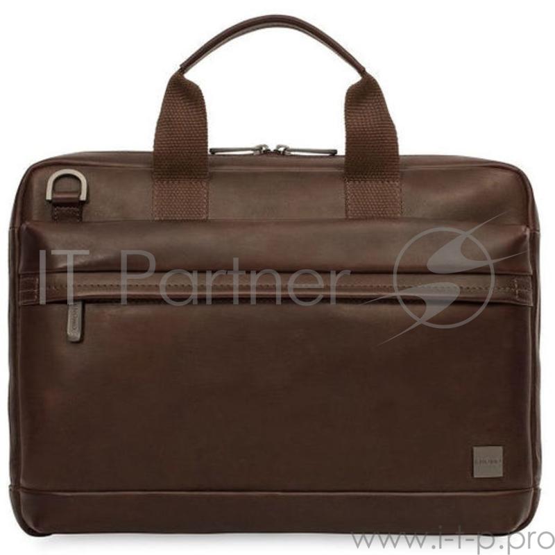 Сумка Knomo Foster для ноутбука до 14. Материал кожа натуральная. Цвет коричневый.