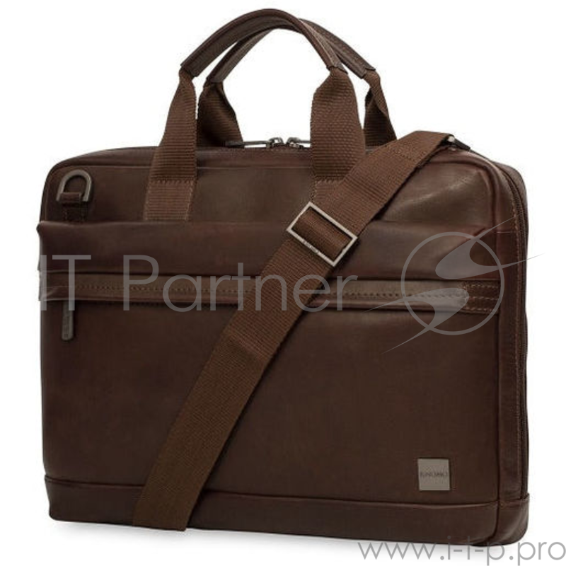 Сумка Knomo Foster для ноутбука до 14. Материал кожа натуральная. Цвет коричневый.