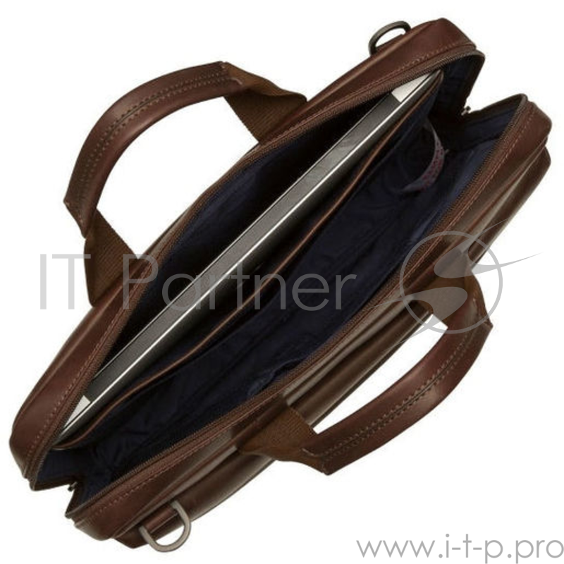 Сумка Knomo Foster для ноутбука до 14. Материал кожа натуральная. Цвет коричневый.