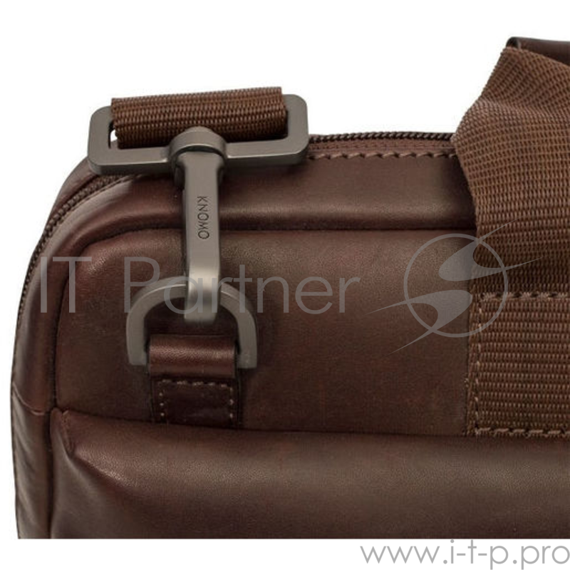 Сумка Knomo Foster для ноутбука до 14. Материал кожа натуральная. Цвет коричневый.