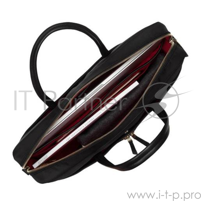 Сумка Knomo Hanover для ноутбука до 15. Материал кожа натуральная. Цвет черный.