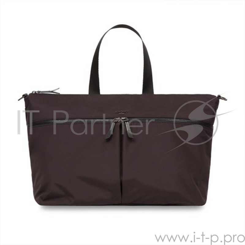 Сумка Knomo Stockholm для ноутбука до 15 дюймов. Материал полиэстер. Цвет черный.