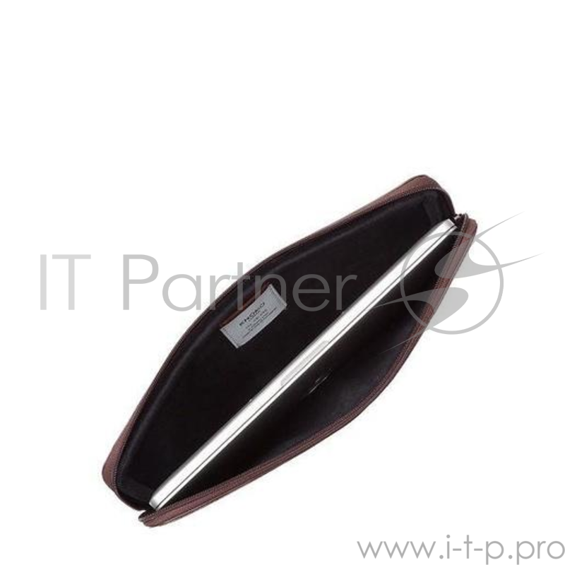 Чехол Knomo Barbican для ноутбука MacBook Pro/Air 13. Материал кожа натуральная. Цвет коричневый.