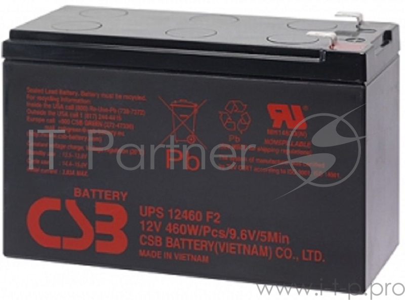 батареи CSB Батарея UPS12460 (12V, 9Ah)
