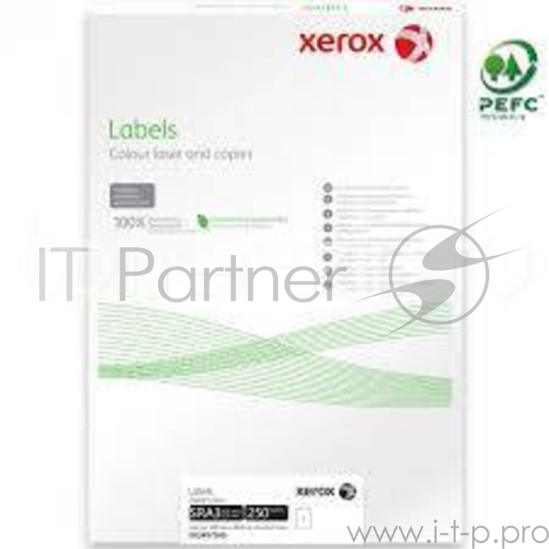Наклейки Colotech Laser Matt XEROX SRA3:1, 250 листов (450x320мм)