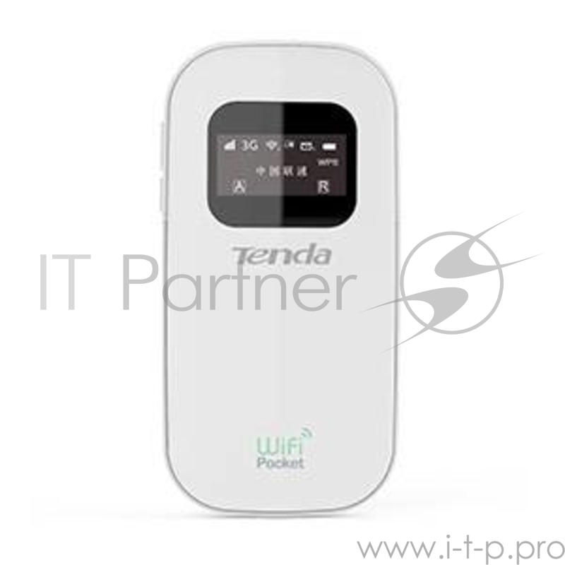 Сетевое оборудование TENDA 3G185 3G/WiFi мобильный роутер, встроенная батарея 2000 мАч поддержка карт памяти до 32Гб