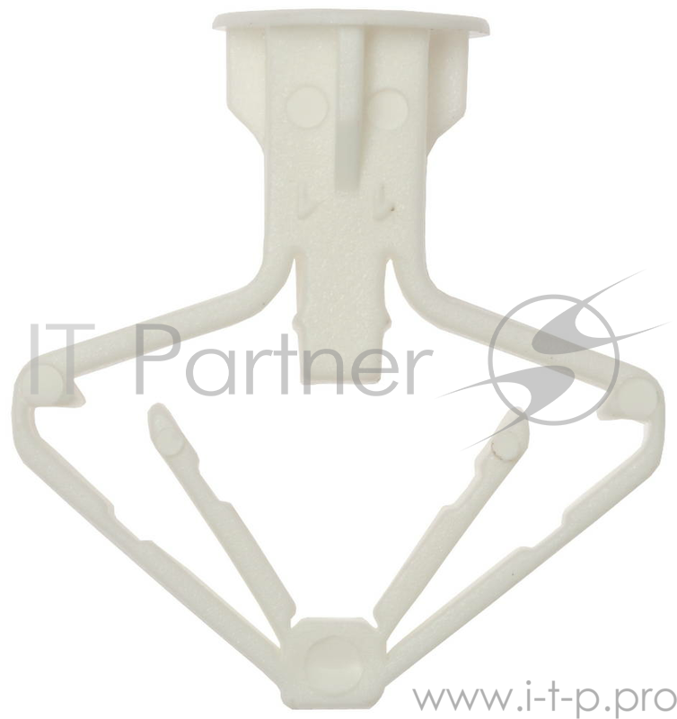 Дюбель полипропиленовый, тип Бабочка, для пустотелых конструкций, 10 х 50 мм, 100 шт, ЗУБР Мастер 4-301325