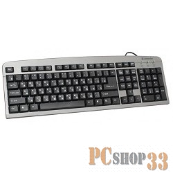 Клавиатура Defender Element HB-520 серый PS/2