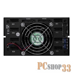 Опция к серверу Procase L2-208-SATA3-BK {Корзина L2-208SATA3, 8 SATA3/SAS HDD, черный, с замком, hotswap mobie rack module for 2,5