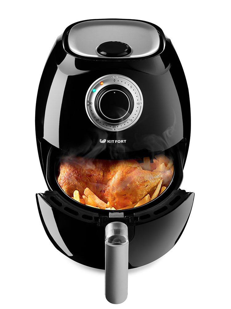 Аэрогриль Kitfort КТ-2201 черный