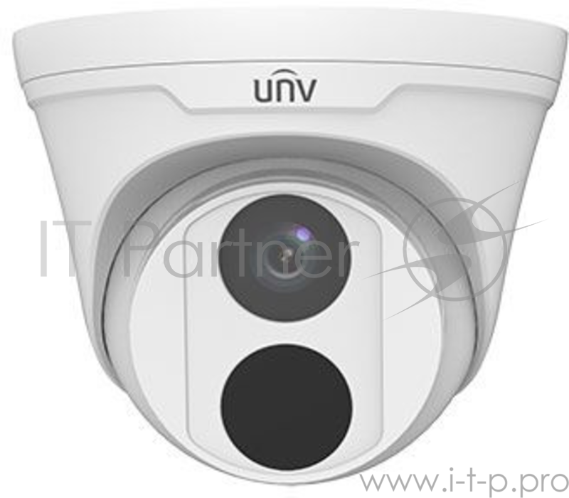 Видеокамера IP UNV IPC3612LR-MLP40-RU 4-4мм цветная корп.:белый