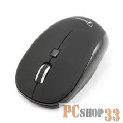 Оптическая мышь Gembird MUSW-215, беспров., 3кн.+скр., черный (USB)