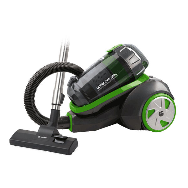 Пылесос Пылесос VITEK , VT-8130(BK) Максимальная мощность 2200 Вт.Мощность всасывания более 450 Вт.