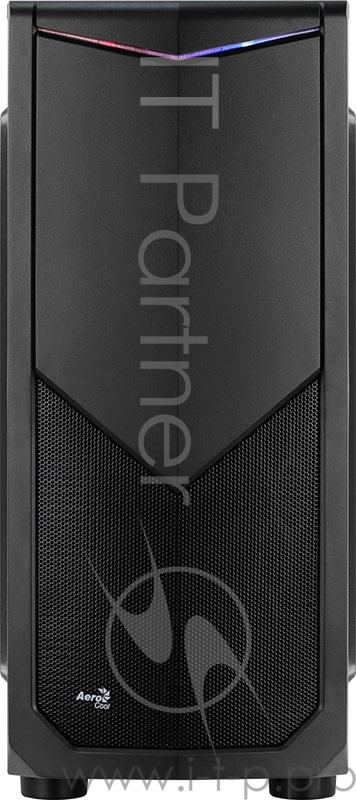 Корпус Aerocool TOMAHAWK, ATX, без БП, 202x440.5x399мм (ШxГxВ), USB2.0 x2